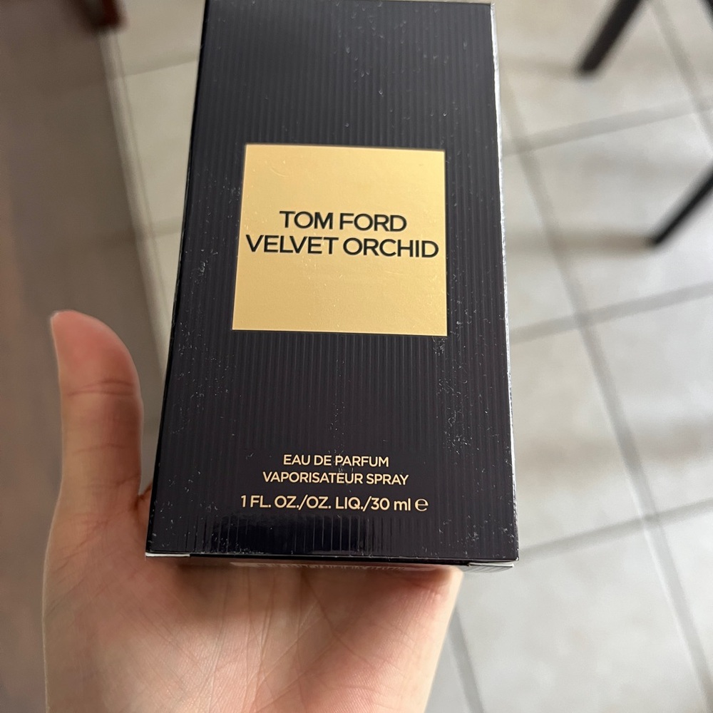 Tom Ford Velvet Orchid Perfume in Black and Gold